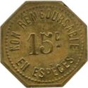 15 Centimes (Lyon (Rhône) – Eden-bars. No date)