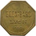 15 Centimes (Lyon (Rhône) – Eden-bars. No date)