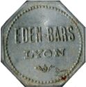 20 Centimes (Lyon (Rhône) – Eden-bars. No date)