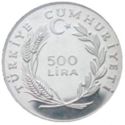500 Lira (International Year of Child)