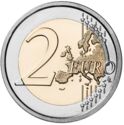 2 Euro (200th Anniversary of the First Antarctic Expedition. Coloured 5)