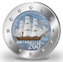 2 Euro (200th Anniversary of the First Antarctic Expedition. Coloured 6)