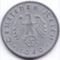 5 Reichspfennig (A, B, D, E, F, G, J)