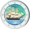 2 Euro (200th Anniversary of the First Antarctic Expedition. Coloured 5)