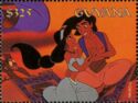 Aladdin Takes Abu and Jasmine for a Ride on the Magic Carpet