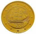 2 Euro (200th Anniversary of the First Antarctic Expedition. Gilded)