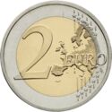 2 Euro (Centenary of the foundation of the University of Ljubljana. Coloured 2)