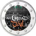 2 Euro (100th Anniv. first assembly Dáil Éireann. Coloured 4)