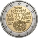 2 Euro (75th anniversary of United Nations)