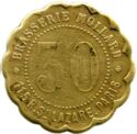 30 Centimes (Paris (Seine) – Brasserie Mollard. No date)