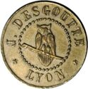 30c - Bon de consommation / J.Desgoutte - Lyon