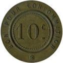 10 Centimes (Paris (Seine) – Badin & Cie. No date)