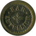 20 Centimes (Paris (Seine) – Bar Letellier. No date)