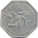 25 Centimes (Paris (Seine) – Bal dancing des Fleurs. No date)