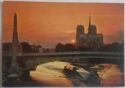 Grépuscule sur la Seine el Notre Dame
