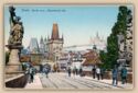 Prague. Charles Bridge. Little-Town Tower