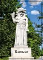 Radhošť. Statue of Radegast