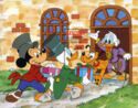 Christmas Eve - Mickey, Donald, Pluto, Uncle Scrooge