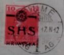 King Charles overprinted SHS