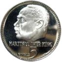 5 Riyals (American civil rights activist Martin Luther King)