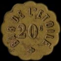 20 Centimes (Paris (Seine) – Bar de l’étoile. No date)