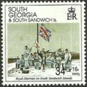 Royal Marines on South Sandwich Islands