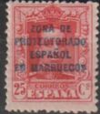 King Alfonso XIII, Overprint