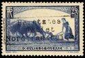overprint on War aid. Woman plowing