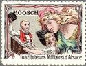 Moosch Military Teachers of Alsace by Delandre