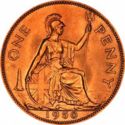1 Penny (W/o IND IMP)
