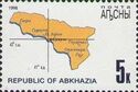 Map of Abkhazia