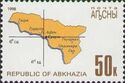 Map of Abkhazia