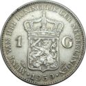 1 Gulden (Wilhelmina in London - incl. wreath)