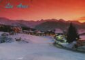 Les Arcs 1800 m | Sunset over te Station
