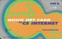 Quick Net Card by Cs Internet
