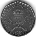 5 Gulden (Curacao and Sint Maarten - 10 Years of Autonomy)
