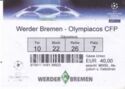 UEFA Champios League - Werder Bremen Vs. Olympiakos CFP