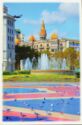 Barcelona. Fountain. Plaça Catalunya