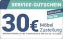 Service-Gutschein. Möbelix