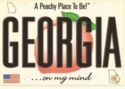 Georgia. License Plate