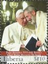 Pope Benedict XVI with Rome's Chief Rabbi Riccardo Di Segni
