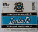 Santa Fe Cerveza Sin Alcohol