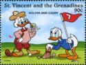 Uncle Scrooge the Golfer and Donald Duck the Caddy