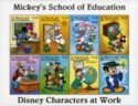 Walt Disney Characters in "Mickey's School of Education" I