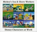 Walt Disney Characters in "Mickey's Sea & Shore Workers" I