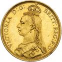 2 Pounds (Double sovereign. Victoria)