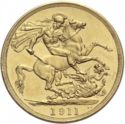 2 Pounds (Sovereign. Georgivs V)