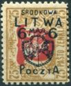 Coat of Arms - Vytis - Surcharge and Overprint