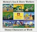 Walt Disney Characters in "Mickey's Sea & Shore Workers" II