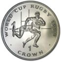 1 Crown (World Cup Rugby 1999, Player tackling another player)